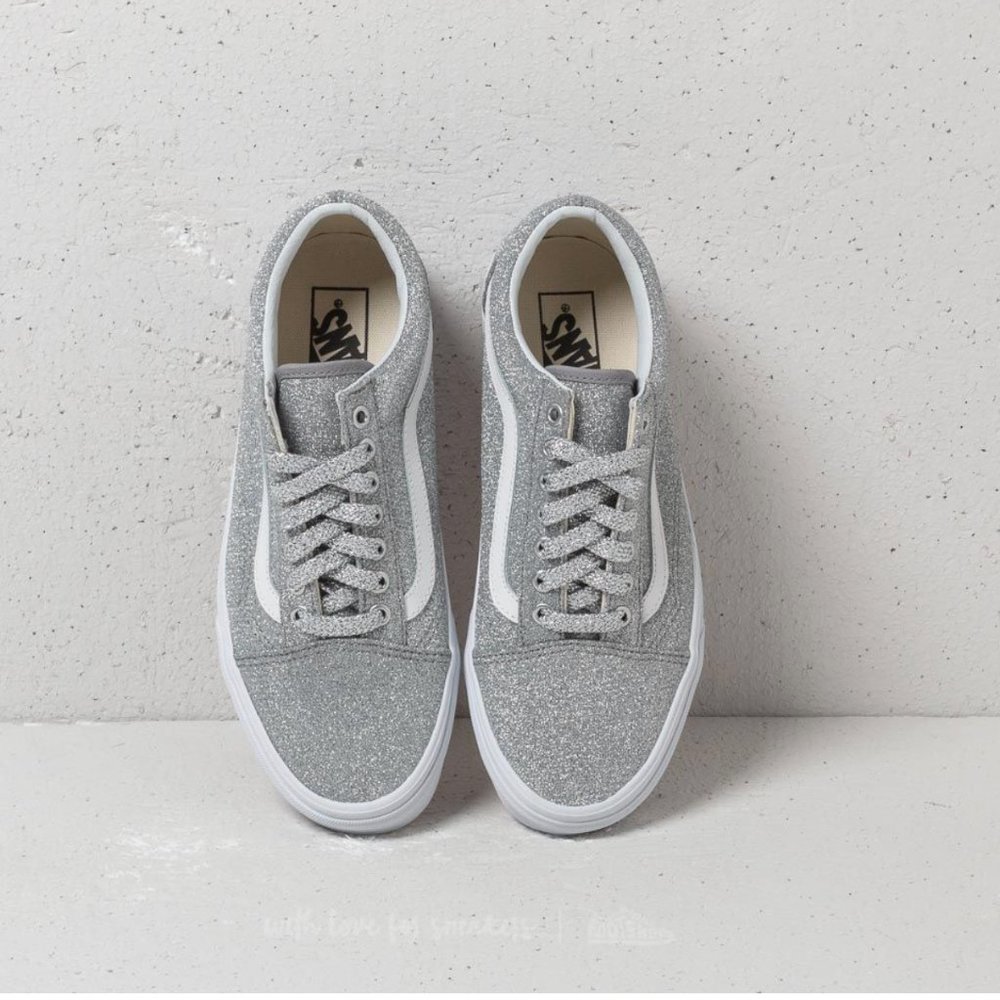 Vans LUREX GLITTER OLD SKOOL - silver